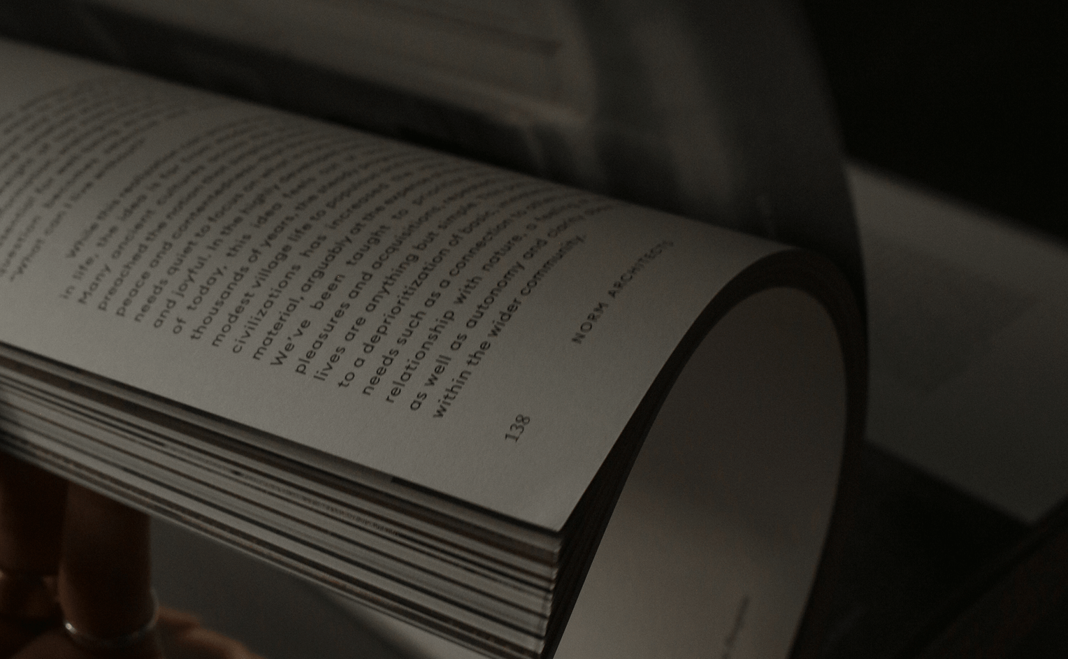 An open book